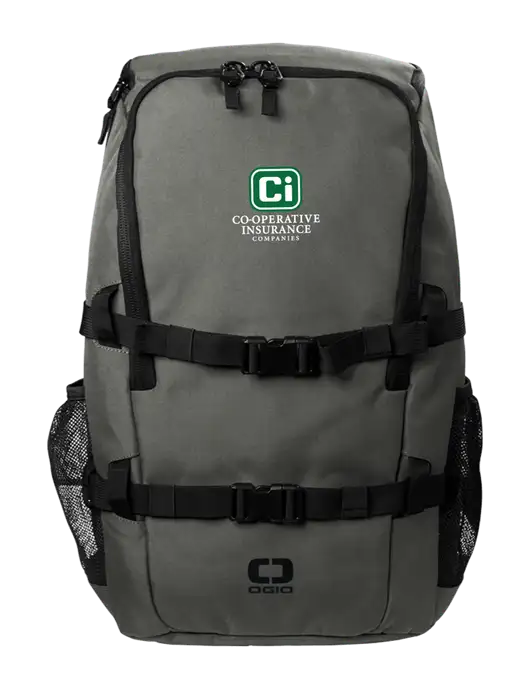 OGIO Medium Grey Street Pack w/CI Icon Logo