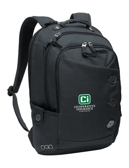 OGIO Storm Grey Ladies Melrose Pack w/CI Icon Logo