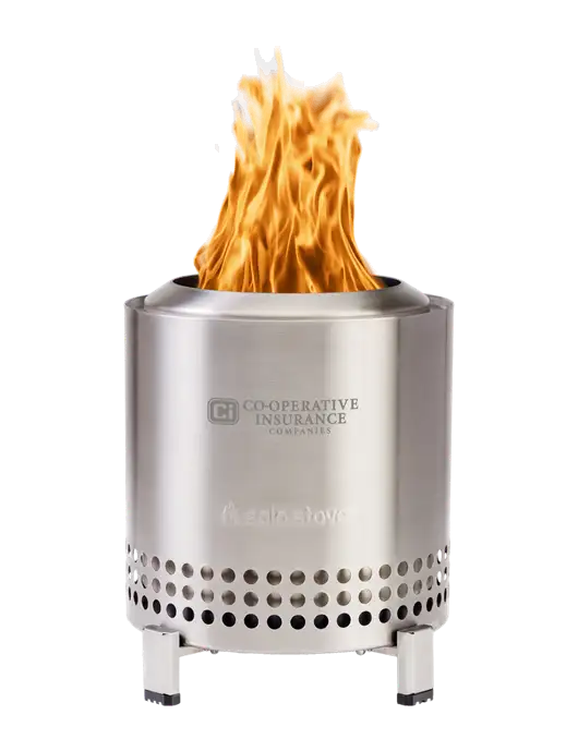 Solo Stove Stainless Steel Mesa XL w/CI Icon Logo