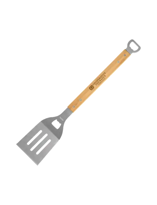 Bamboo BBQ Spatula w/CI Icon Logo