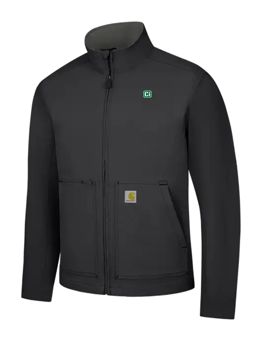 Carhartt Black Super Dux Soft Shell Jacket w/CI Icon Logo
