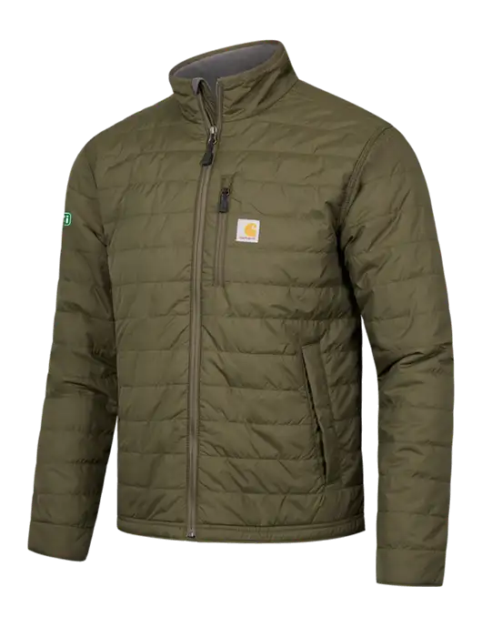 Carhartt Dark Olive Gilliam Jacket w/CI Icon Logo
