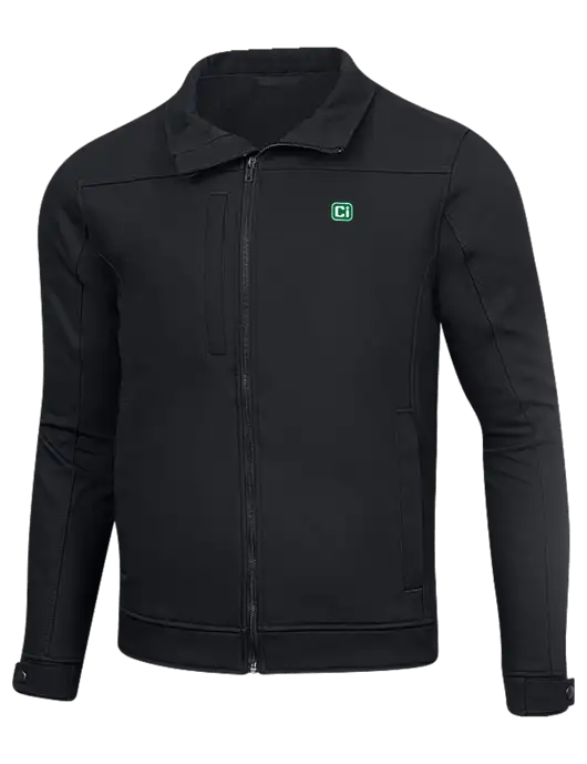 Cornerstone Charcoal Duck Bonded Soft Shell Jacket w/CI Icon Logo