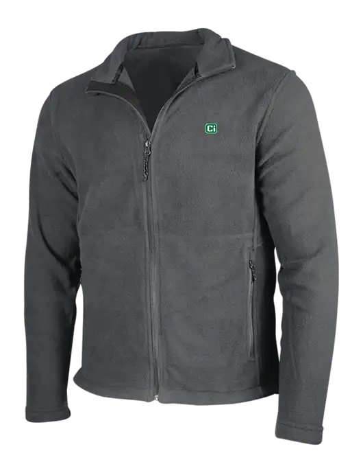 Dark Grey Fleece Jacket w/CI Icon Logo