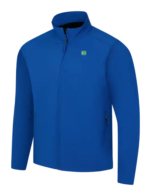 Dark Royal Core Soft Shell Jacket w/CI Icon Logo
