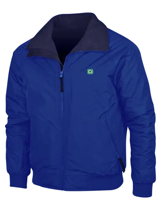 Dark Royal/Navy Classic Challenger Jacket w/CI Icon Logo
