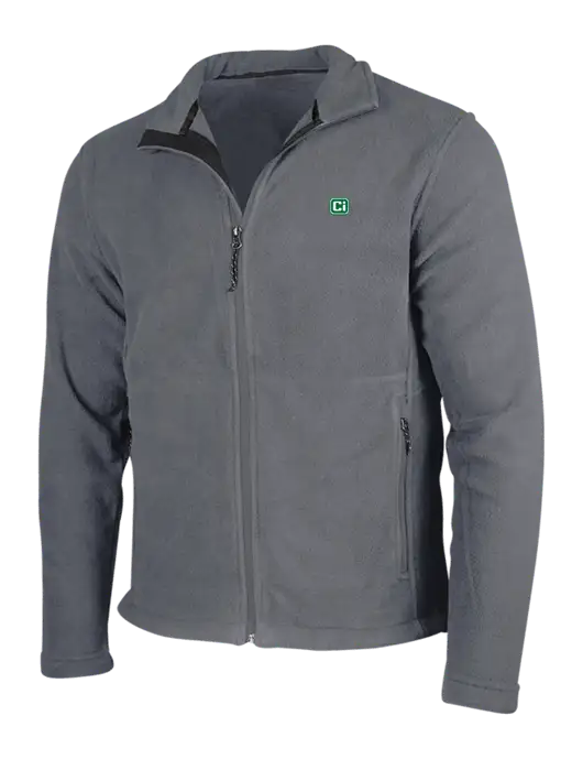 Medium Grey Fleece Jacket w/CI Icon Logo