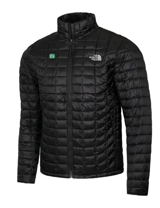 North Face Black ThermoBall Trekker Jacket w/CI Icon Logo