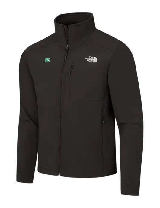 The North Face Black Apex Barrier Soft Shell Jacket w/CI Icon Logo