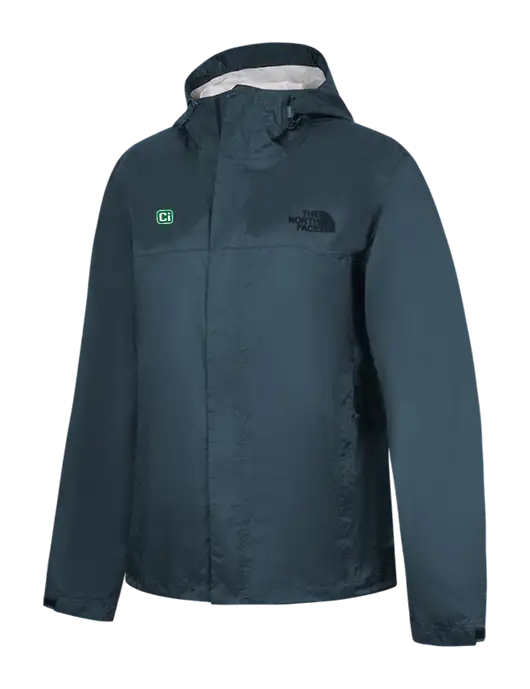 The North Face Navy DryVent Rain Jacket w/CI Icon Logo