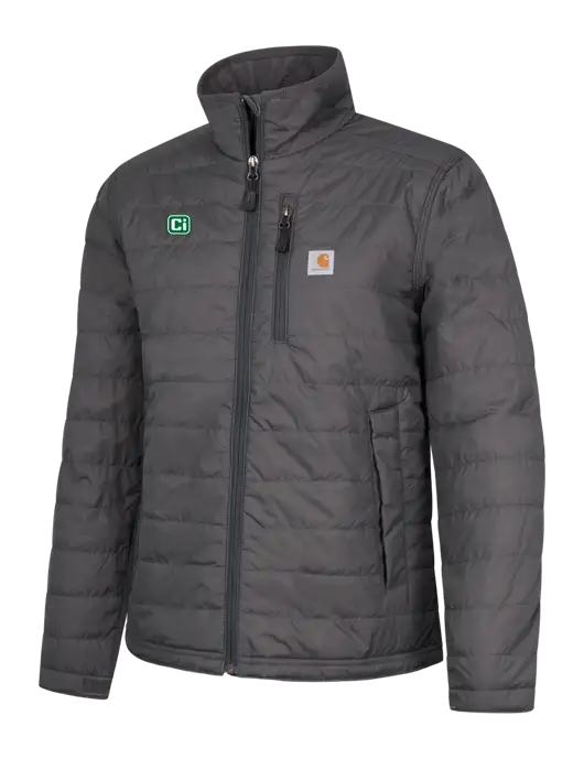 Carhartt Womens Dark Grey Gilliam Jacket w/CI Icon Logo
