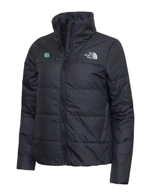 North Face Womens Black Everyday Insulated Jacket w/CI Icon Logo